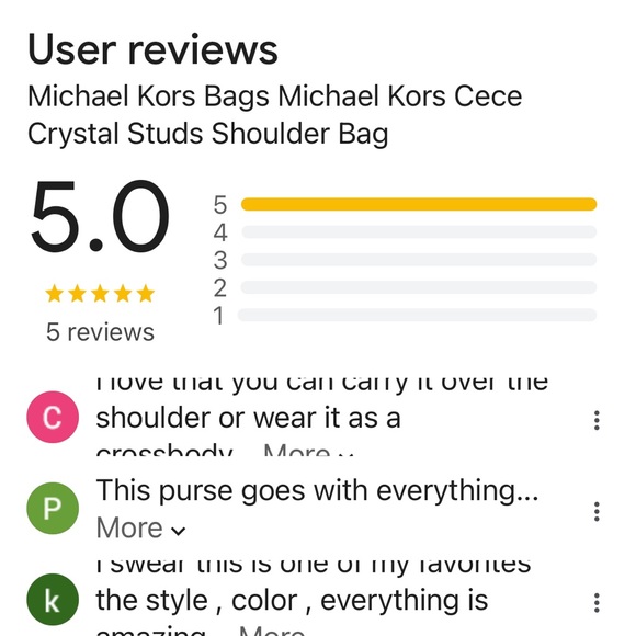 MICHAEL Michael Kors Cece Medium Studded Leather Convertible Shoulder Bag - Picture 6 of 17